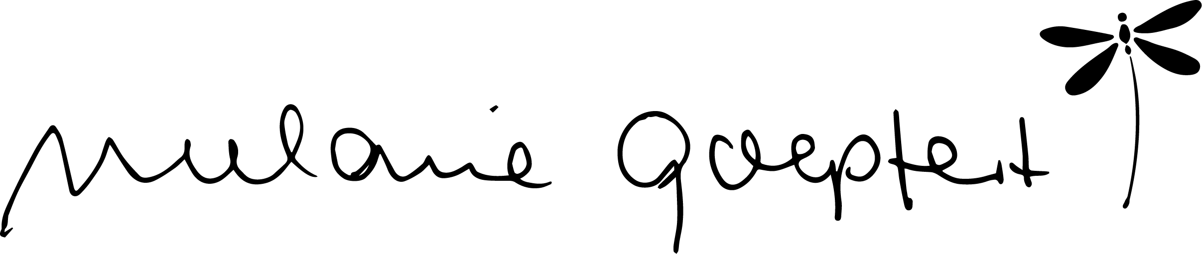 Melanie Goepert Logo sw